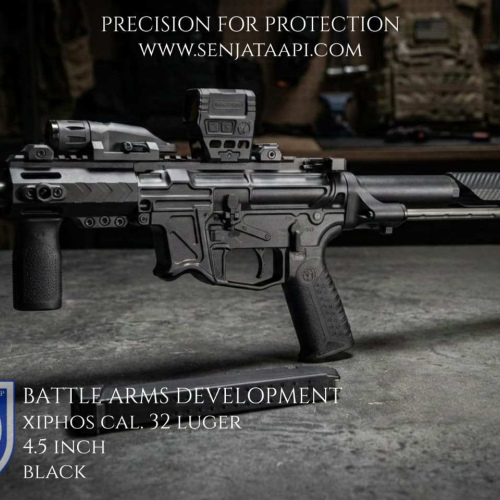 Battle Arms Development - Black Cal 32 Lugger